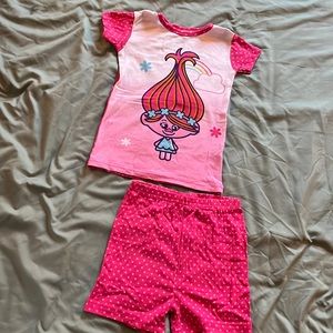 Dreamworks Trolls poppy girls pajama set